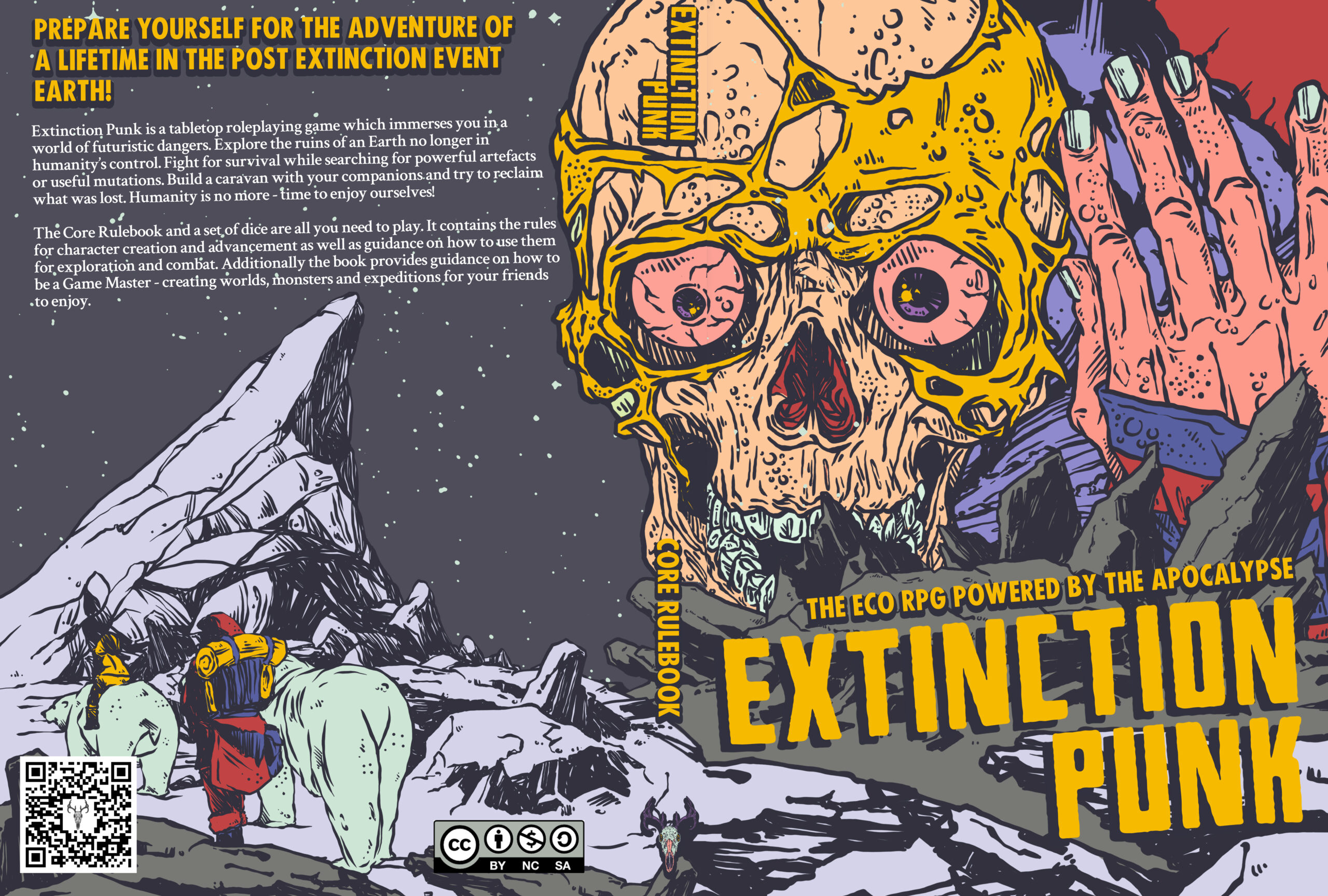 Extinction Punk Book Cover Total